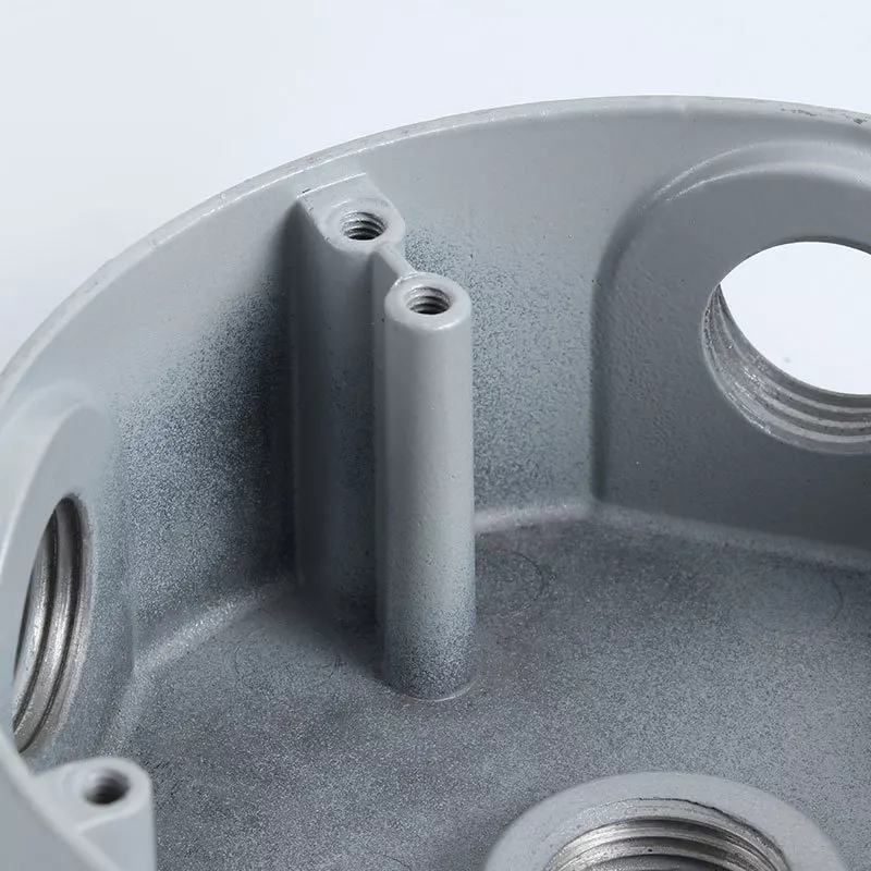 Aluminium Led Round Power Box Shell By Die Casting 3