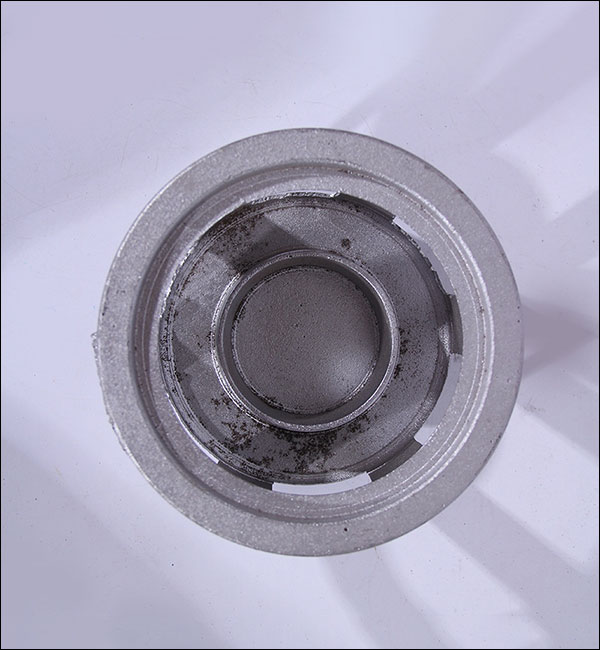 Aluminum Sand Cast Cylinder - Cylindrical component with internal grooves
