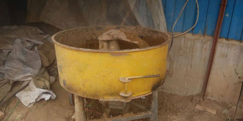 Sand Mixing Stage